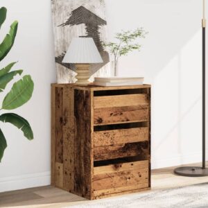 Flint Wooden Chest Of 3 Drawers In Brown Oak