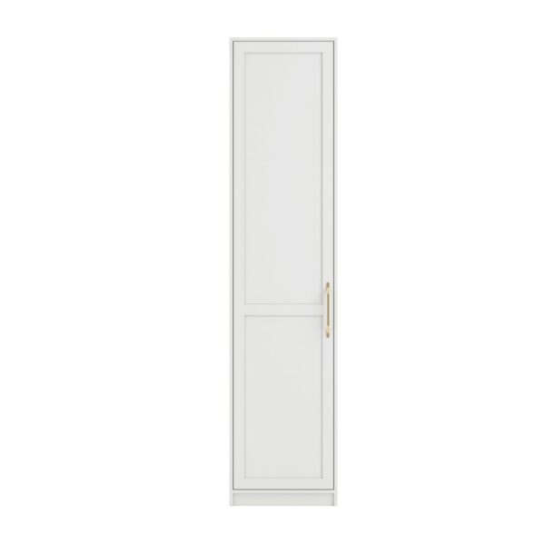 Allen Wooden Wardrobe With 1 Door In White